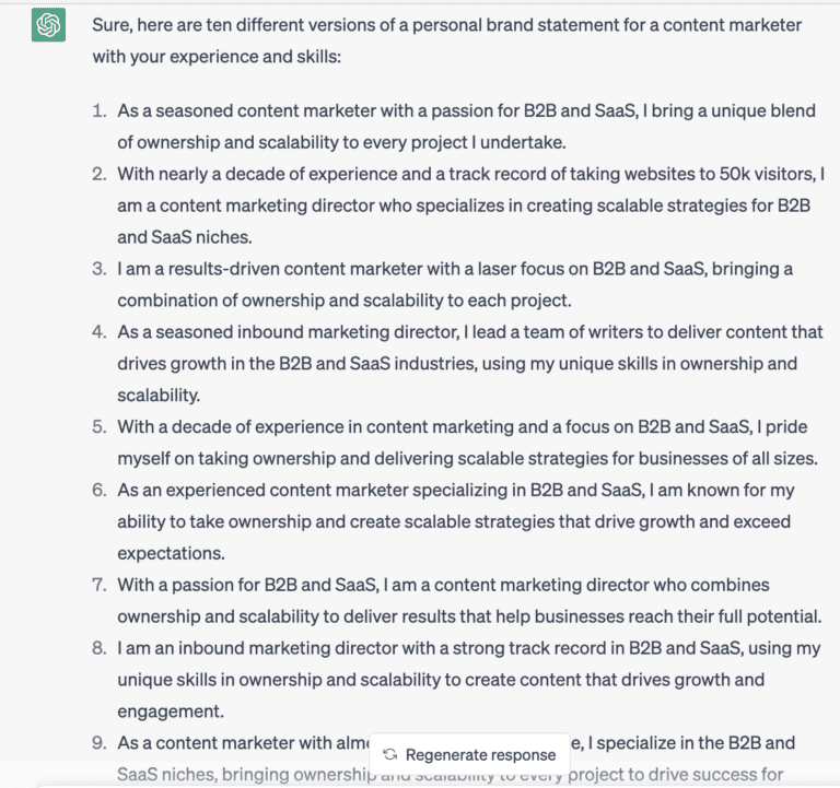 7 Personal Brand Statement Examples (With Generator...)