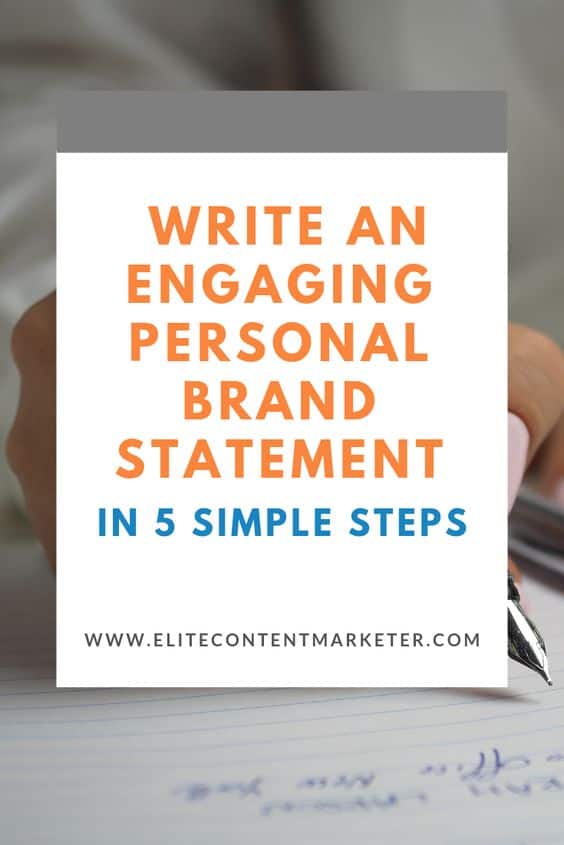 9 Awesome Personal Brand Statement Examples With How To