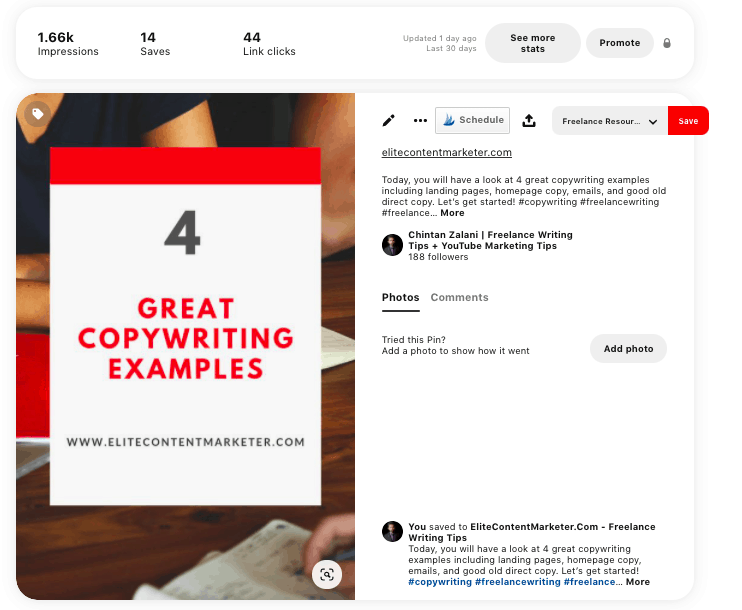 A pinterest board about $ great copywriting examples