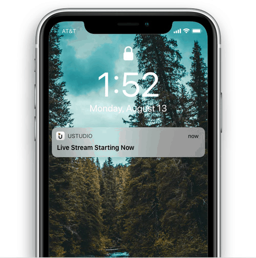 LiveStreaming notification