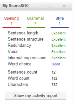 Whitesmoke Grammar Checker Key Features