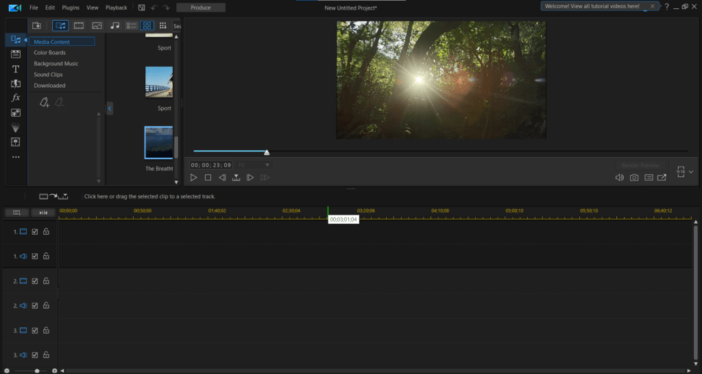Cyberlink PowerDirector Video Editing Software