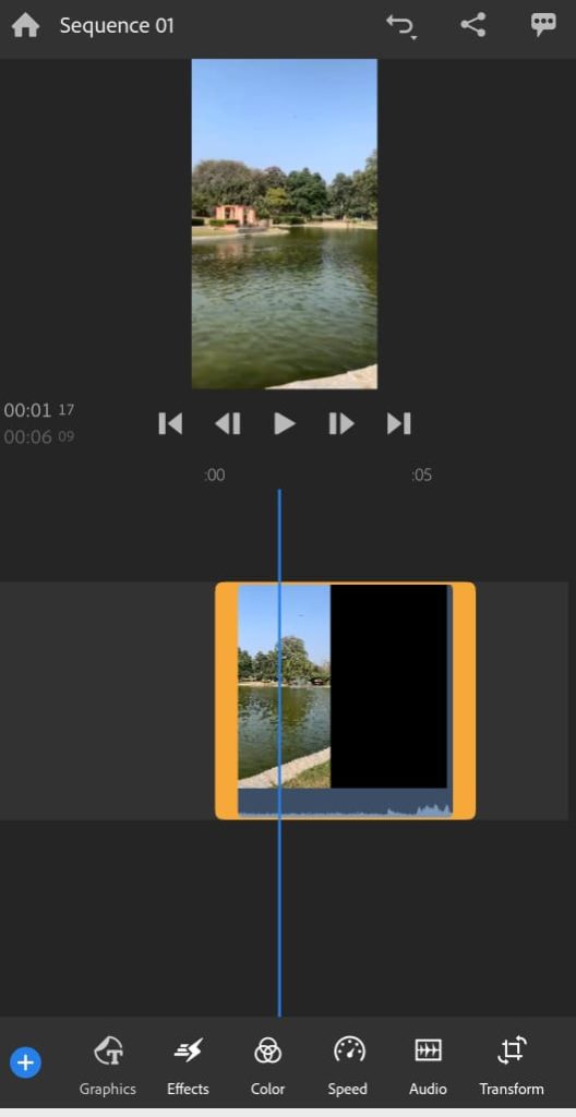 Mobile version of adobe preimere
