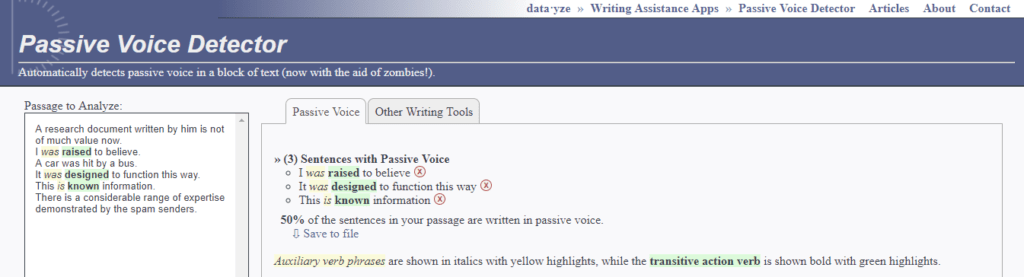 Datayze's suggestions