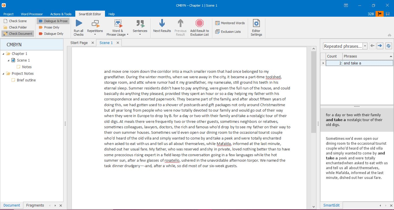 Novel And Book Editing Software
