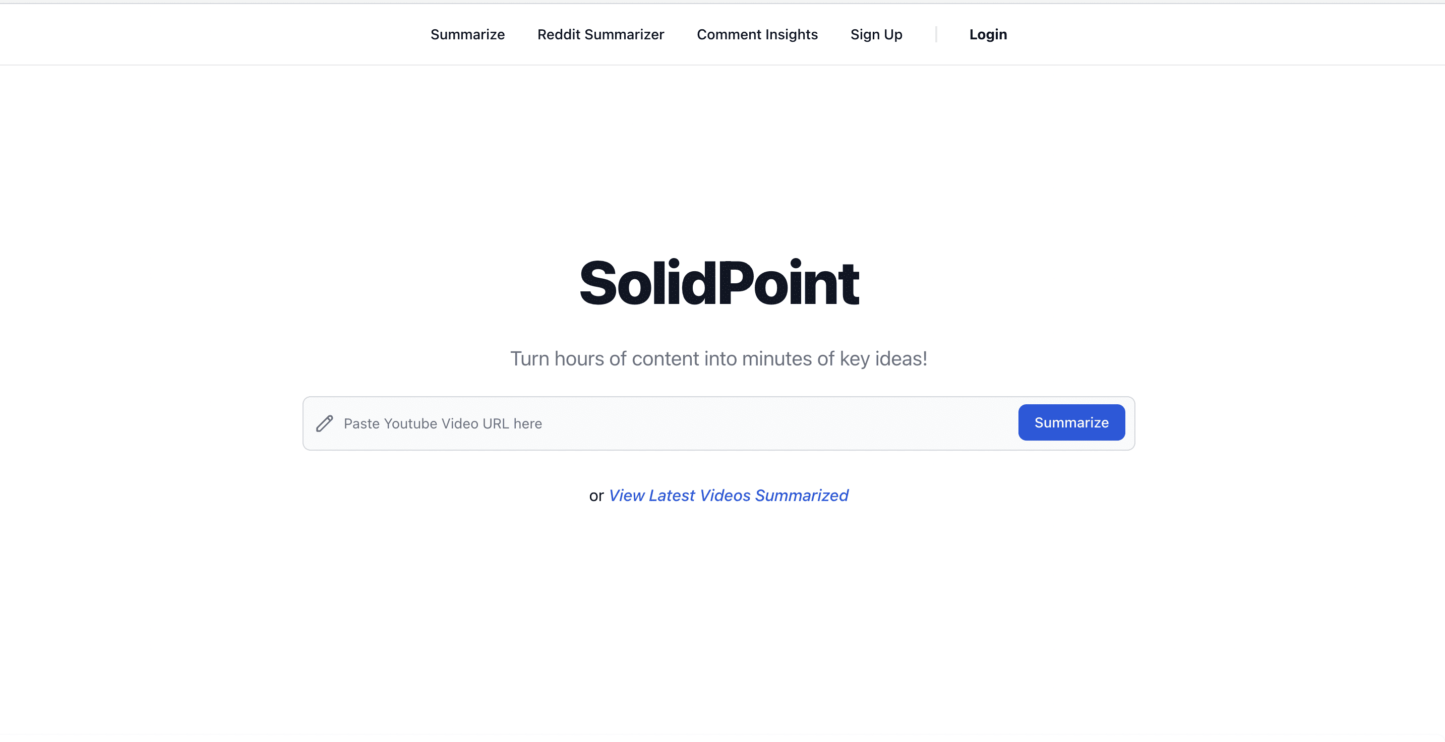 SolidPoint Homepage