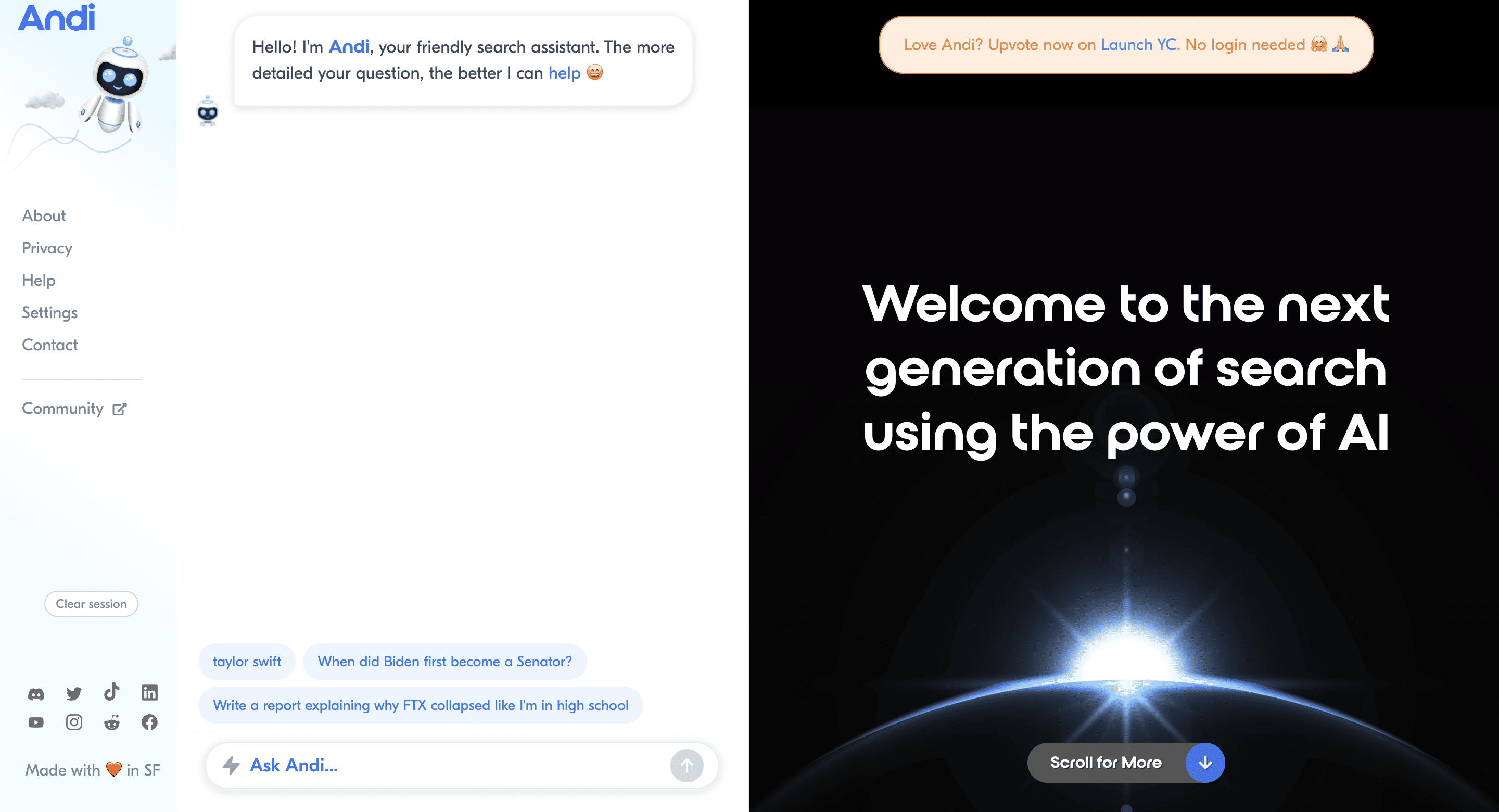 andisearch semantic content engine