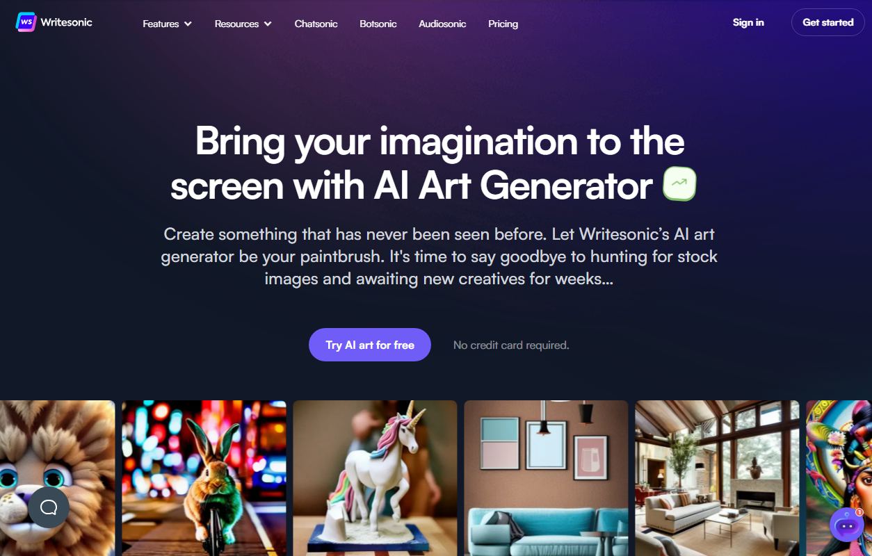 Photosonic: AI art generator