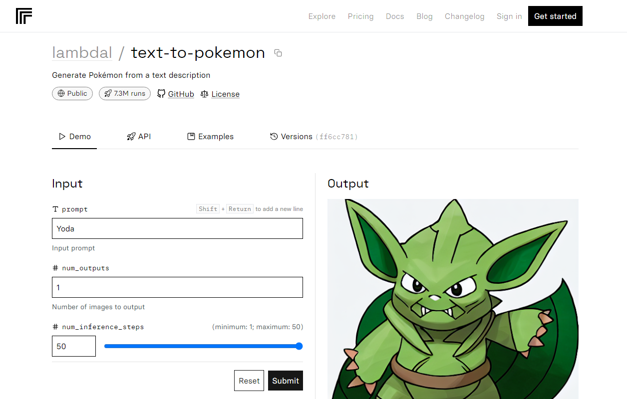 Text to Pokemon: Create your own Pokemon!
