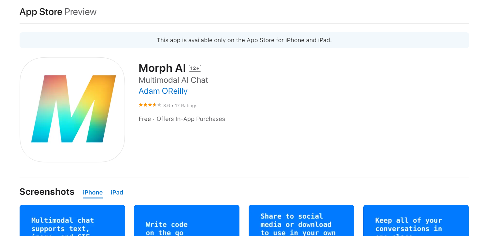 Morph AI - AI For Creators Marketplace